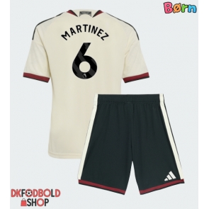 Manchester United Lisandro Martinez #6 Tredje trøje Børn 2026-27 Kort ærmer (+ korte bukser)